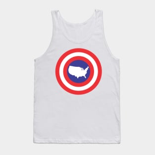 Captain of the America Tank Top